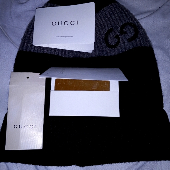 Gucci Accessories Black Grey Gucci Skull Cap Poshmark